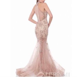 Terani Couture Mermaid Blush Dress